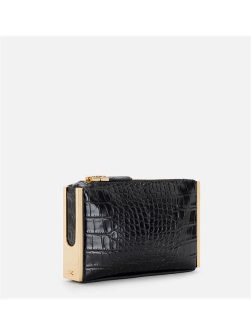 CLUTCH WITH ZIP ELISABETTA FRANCHI | BS51A56E2110 Nero